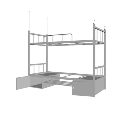 铁架双层床